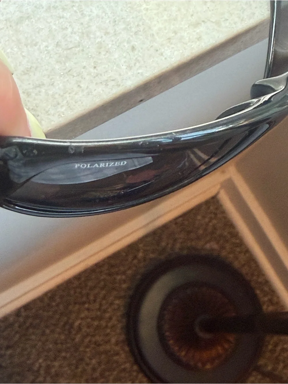 Arnette Women’s Black Polarized Wrap Sunglasses + New Case